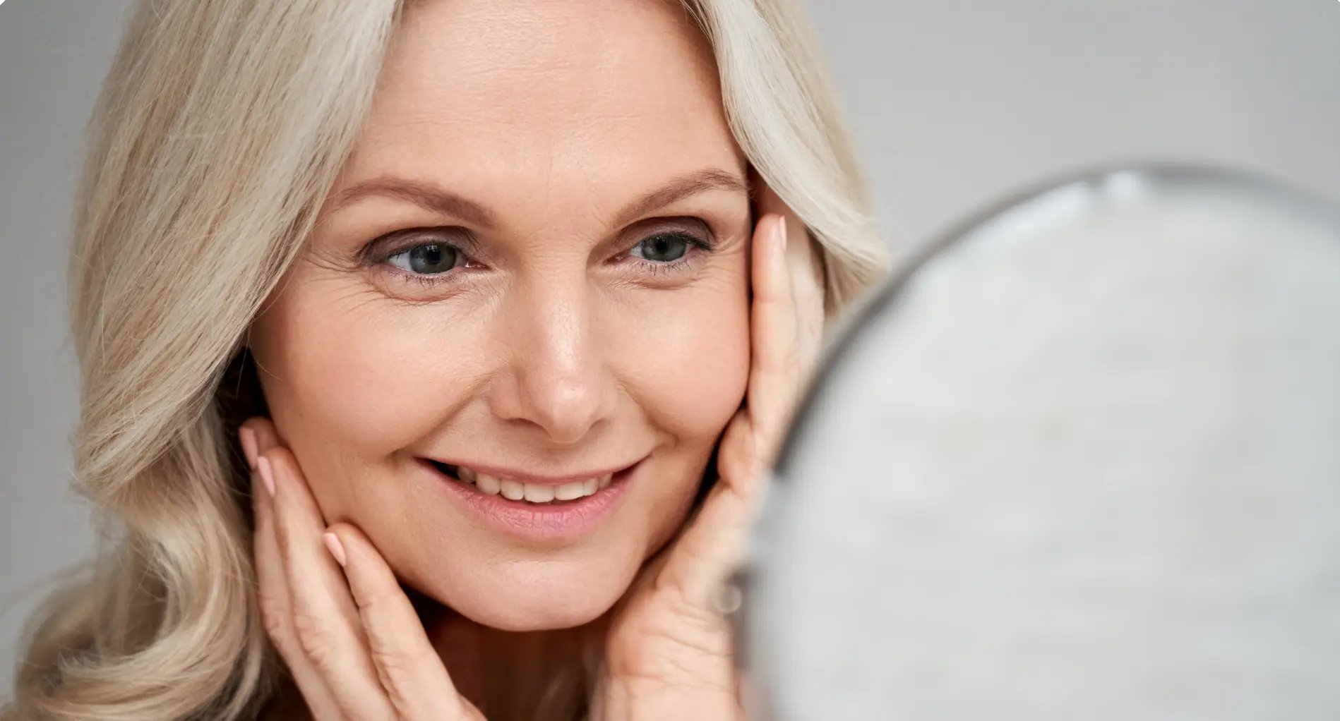 Luxurious serum being applied to skin