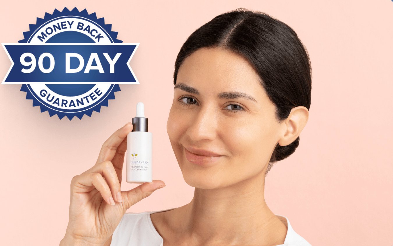 Premium skincare serum product bottle